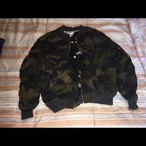 PINK Camo Flight Jacket